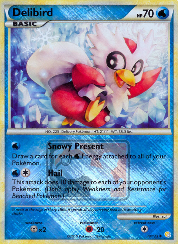 HeartGold SoulSilver Delibird #39 Promo